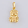 Dije Oso 0.55 g / 3/4 in Oro Amarillo 18K