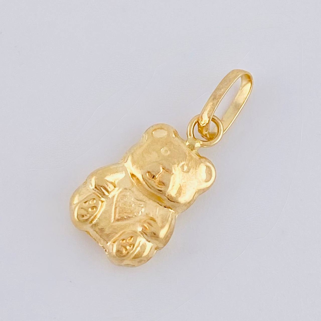 Dije Oso 0.5 g / 3/4 in Oro Amarillo 18K