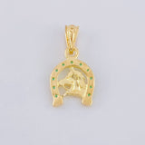 Dije Herradura Caballo 1.05 g / 3/4 in Oro Amarillo 18K