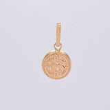 Dije Moneda Bit 0.65 g / 3/4 in Oro Rosa 18K