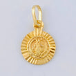 Pendant San Benito 1.25 g / 3/4 in Yellow Gold 18K