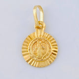 Pendant San Benito 1.25 g / 3/4 in Yellow Gold 18K