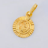Pendant San Benito 1.25 g / 3/4 in Yellow Gold 18K