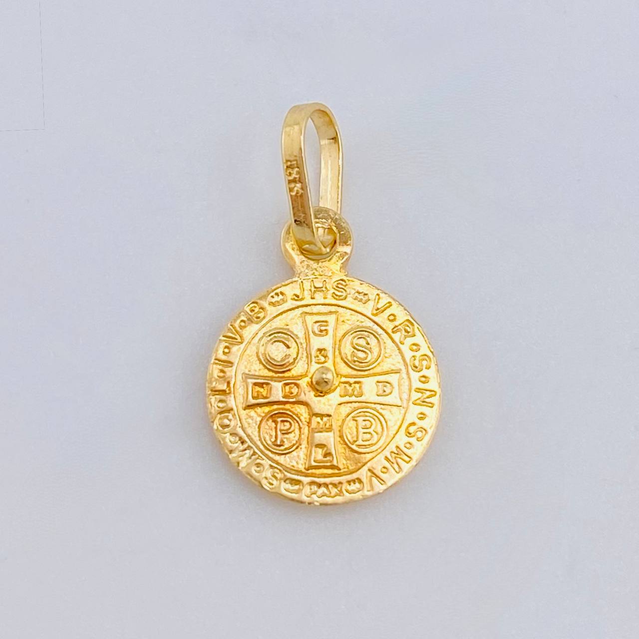 Pendant San Benito 1.25 g / 3/4 in Yellow Gold 18K
