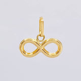 Dije Infinito 0.45 g / 1/2 in Oro Amarillo 18K