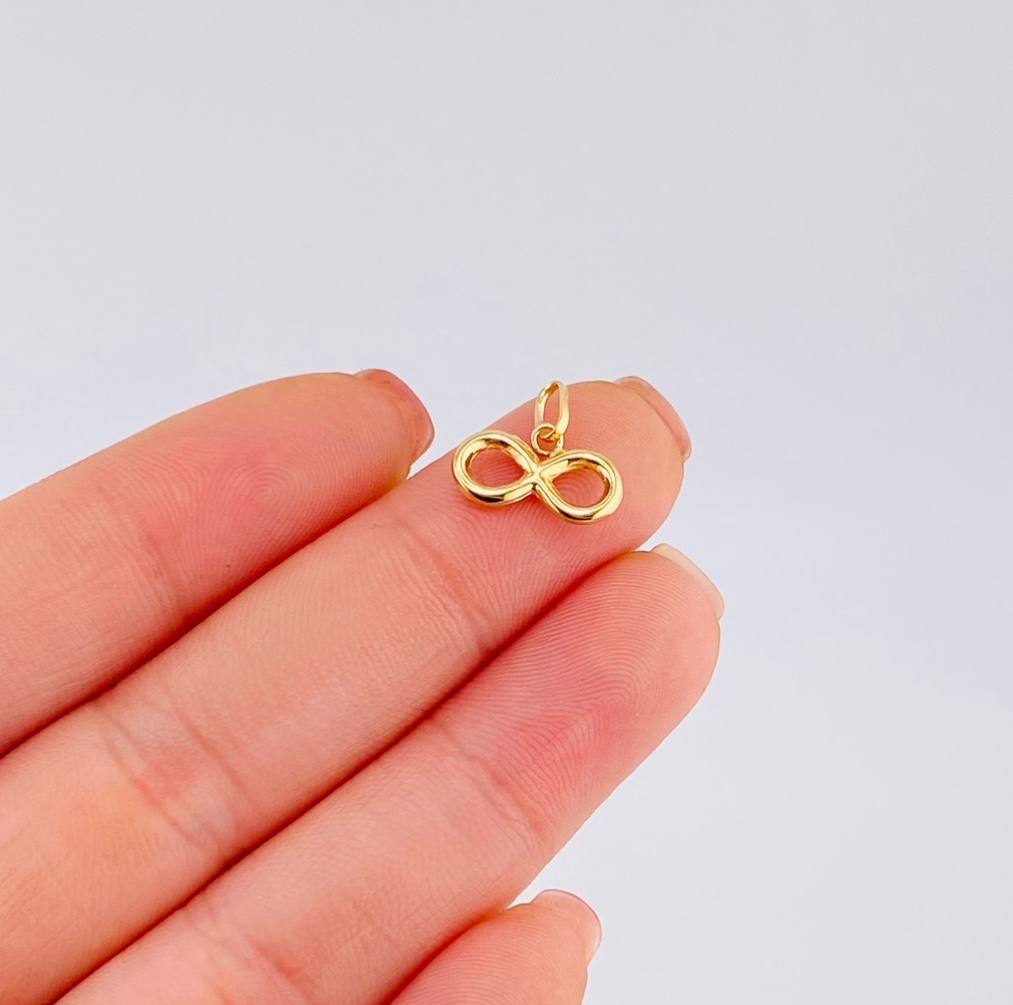Dije Infinito 0.45 g / 1/2 in Oro Amarillo 18K