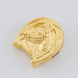 Herraje Herradura Caballo 0.85 g / 1/2 in Oro Amarillo 18K