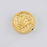 Herraje Corona 1.05 g / 1/2 in Oro Amarillo 18K