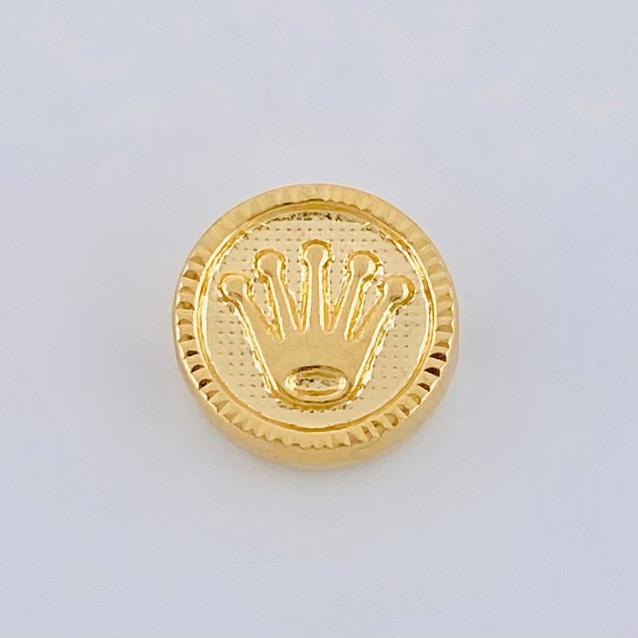 Herraje Corona 0.5 g / 1/2 in Oro Amarillo 18K