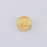 Herraje Corona 0.5 g / 1/2 in Oro Amarillo 18K