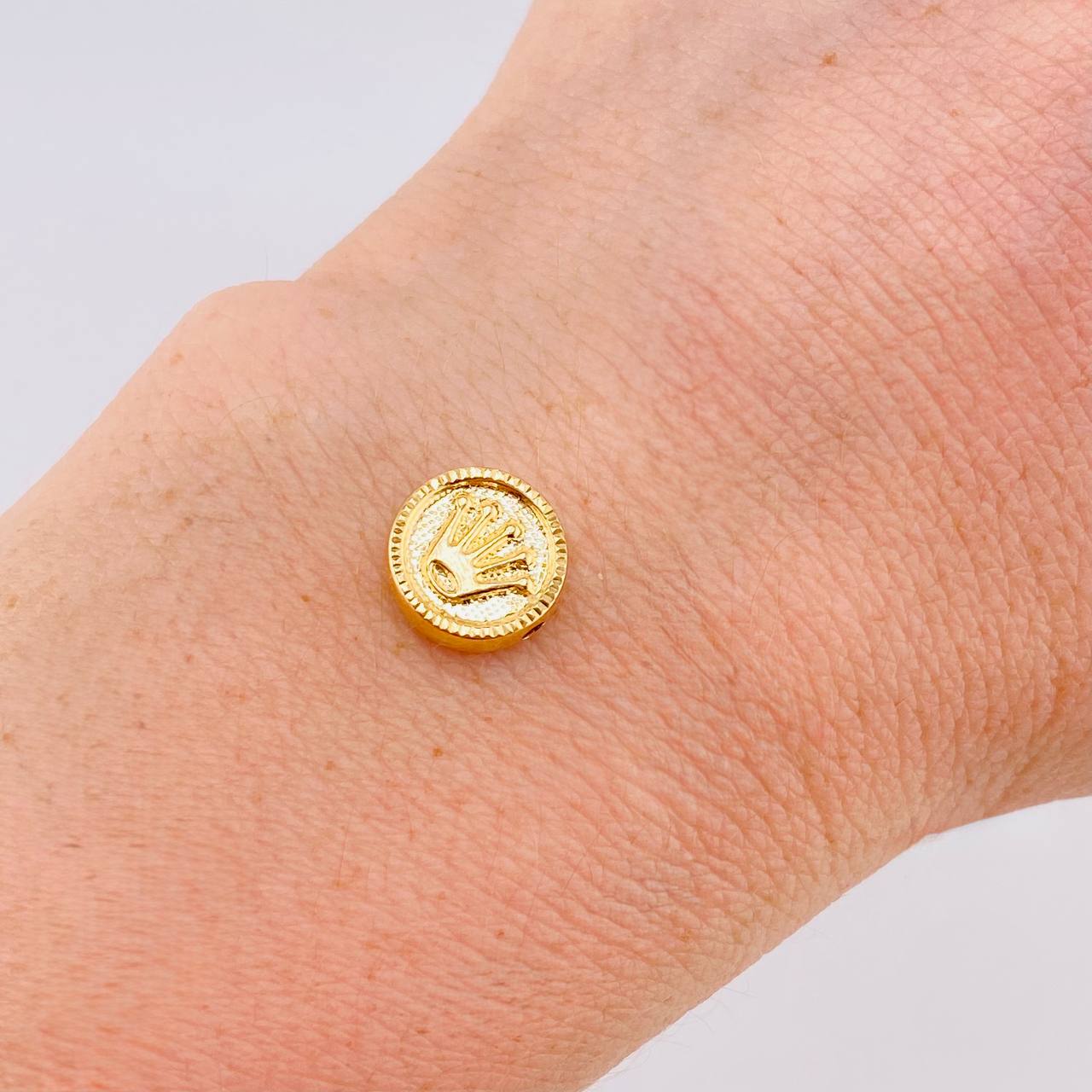 Herraje Corona 0.5 g / 1/2 in Oro Amarillo 18K