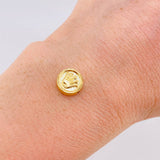 Herraje Corona 0.5 g / 1/2 in Oro Amarillo 18K