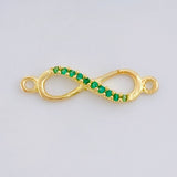 Charm Infinito 0.5 g / 3/4 in Yellow Gold 18K