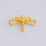 Herraje Libelula 0.35 g / 1/2 in Oro Amarillo 18K
