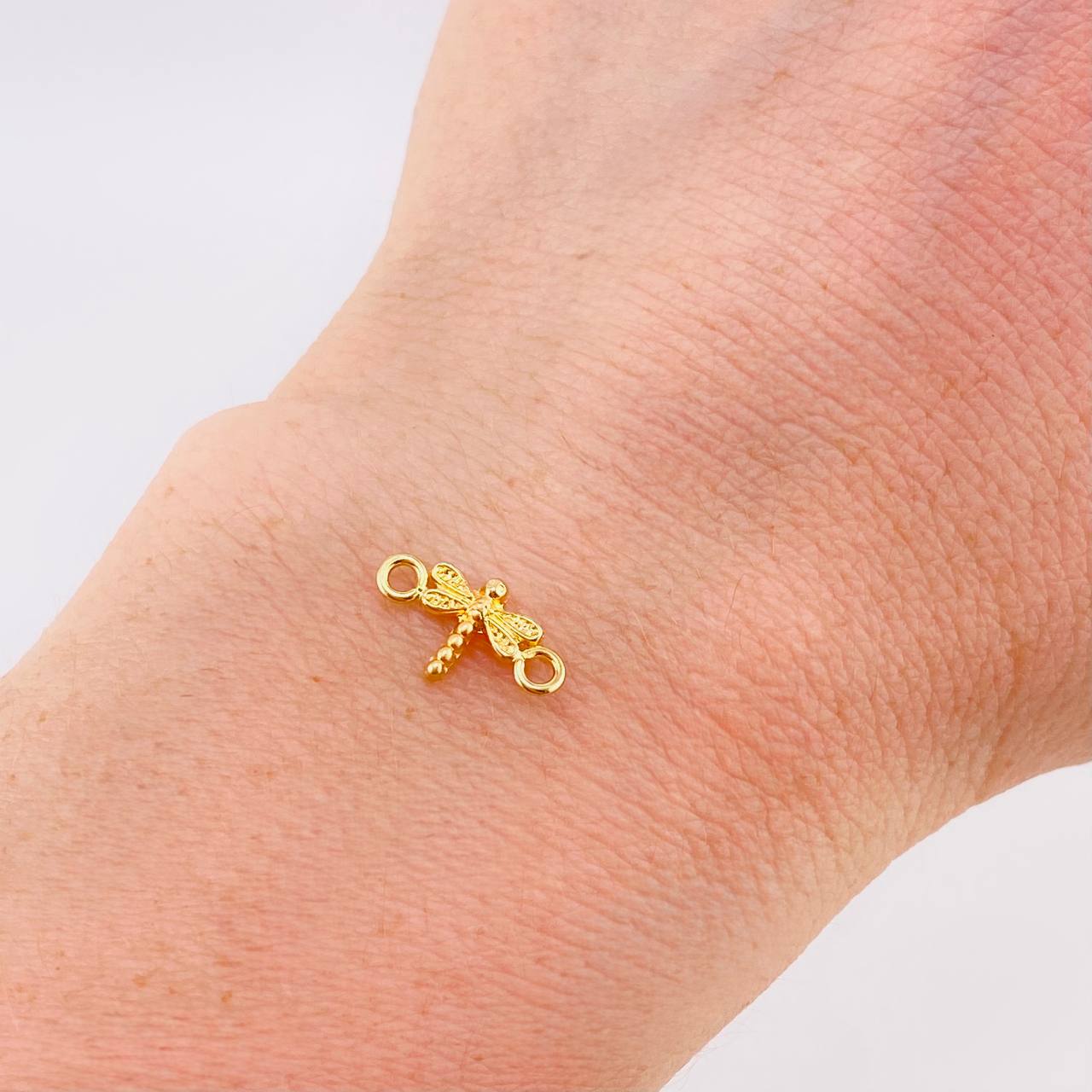 Herraje Libelula 0.35 g / 1/2 in Oro Amarillo 18K