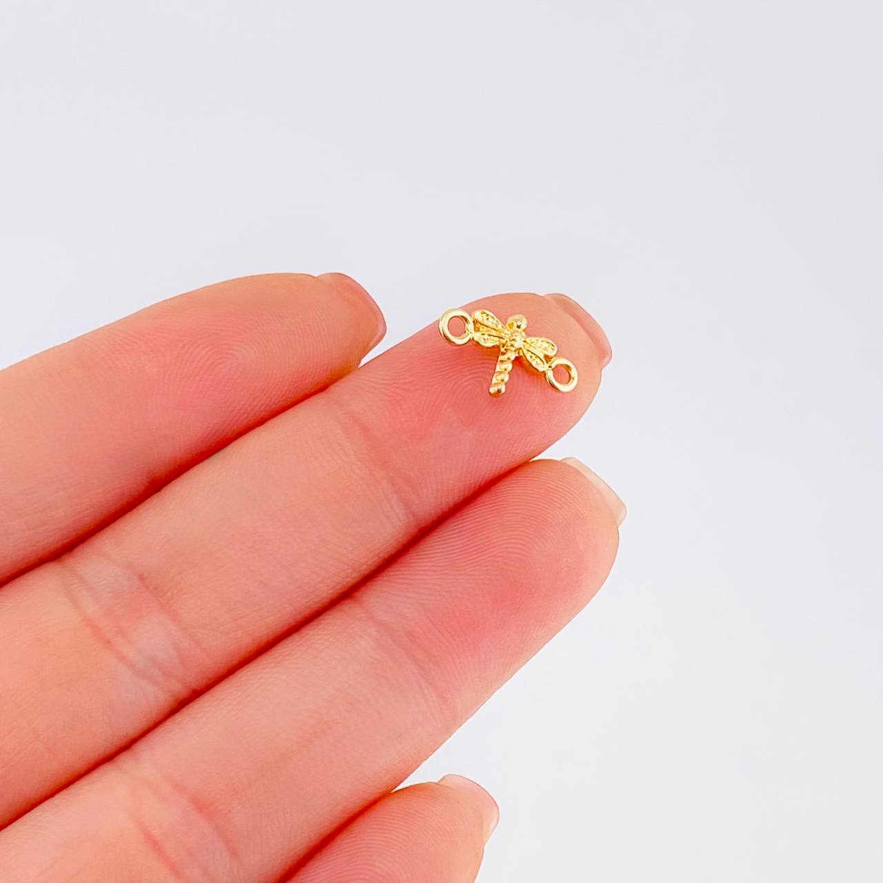 Herraje Libelula 0.35 g / 1/2 in Oro Amarillo 18K