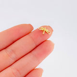 Herraje Libelula 0.35 g / 1/2 in Oro Amarillo 18K
