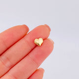 Herraje Corazón 0.2 g / 1/4 in Oro Amarillo 18K