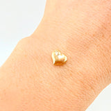 Herraje Corazón 0.2 g / 1/4 in Oro Amarillo 18K