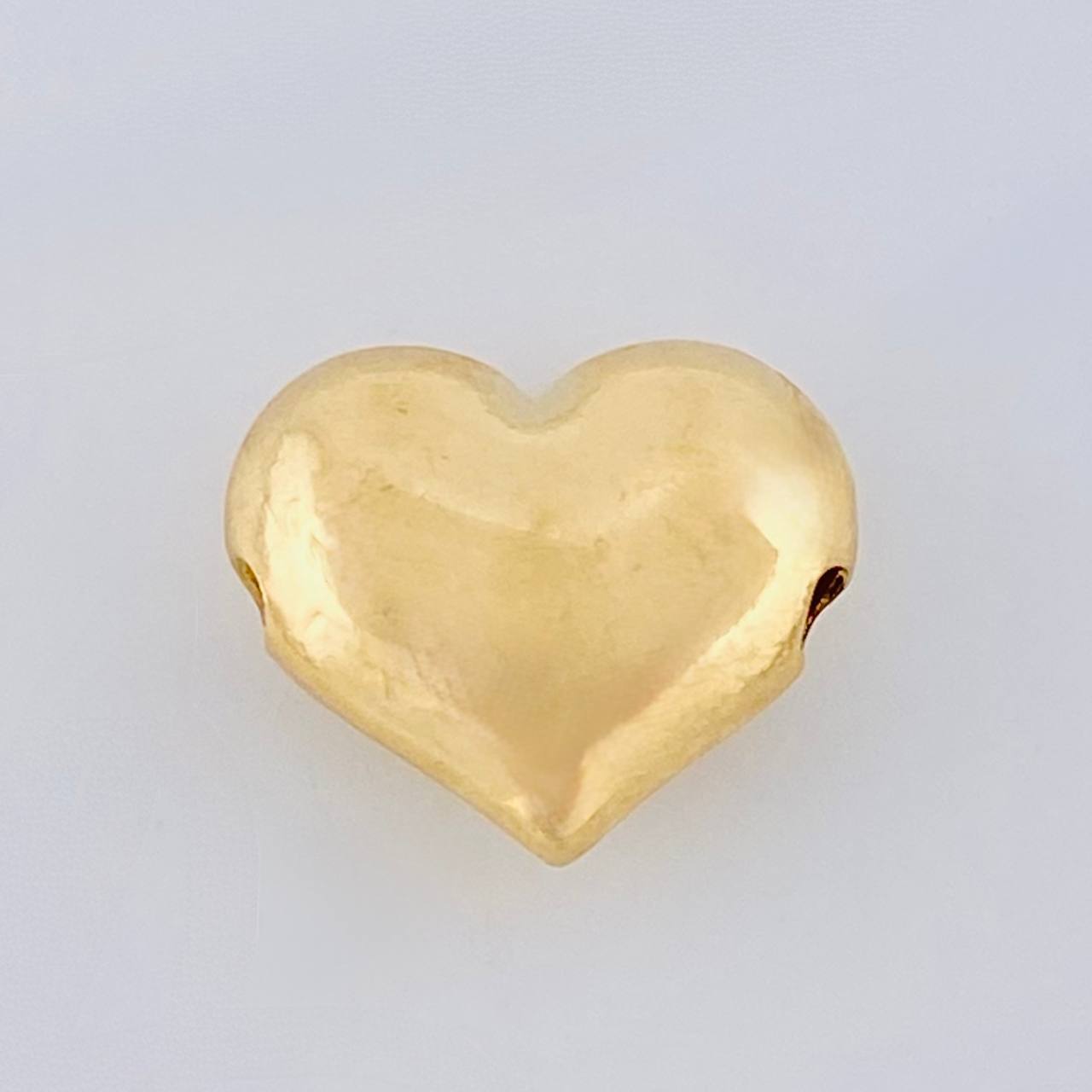Charm Heart 0.5 g / 1/2 in 18K Yellow Gold