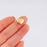 Charm Heart 0.5 g / 1/2 in 18K Yellow Gold