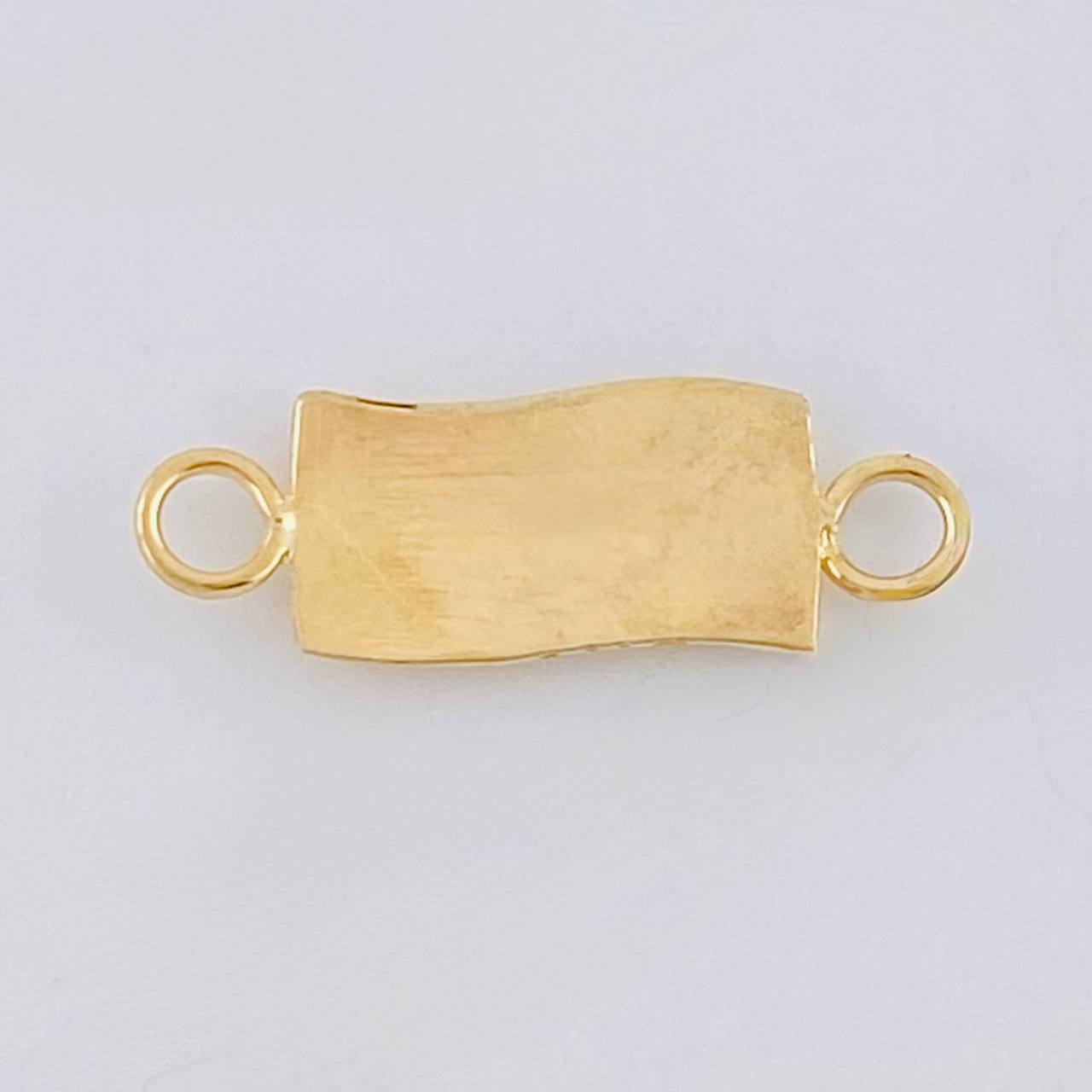 Herraje Dolar 0.35 g / 3/4 in Oro Amarillo 18K