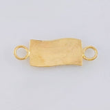 Herraje Dolar 0.35 g / 3/4 in Oro Amarillo 18K