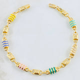 Pulso Rústico 5gr / 7 1/2 in / Oro Amarillo 18K ©