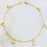 Tobillera Aro Seguido 3.95gr / 10 1/2 in / Oro Amarillo 18K ©