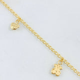 Tobillera Aro Seguido 3.95gr / 10 1/2 in / Oro Amarillo 18K ©