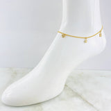 Tobillera Aro Seguido 3.95gr / 10 1/2 in / Oro Amarillo 18K ©
