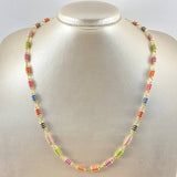 Rustic Cylinder Chain 13.3gr / 20 3/4 in / 18K Gold