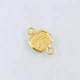 Herraje Letra L 0.3gr / 1/2 in / Oro Amarillo 18K