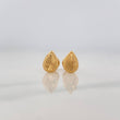 Drop Diamond Cut Stud Earrings 0.65g / in / 5.6mm Yellow Gold 18K