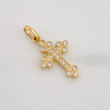 Dije Cruz 1.4g / 1 in Oro Amarillo 18K