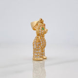 Dije Oso Articulado 4.55g / 1 1/4 in Oro Amarillo 18K