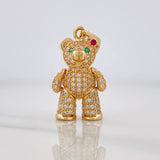 Dije Oso Articulado 4.55g / 1 1/4 in Oro Amarillo 18K