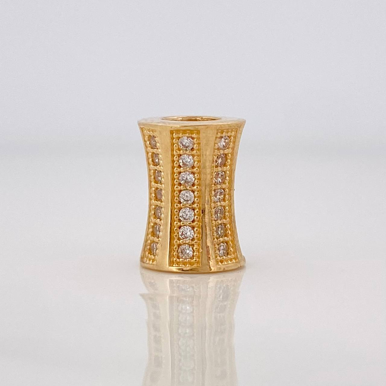 Herraje Cilindro 2.15g / 1/2 in Oro Amarillo 18K