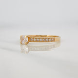 Anillo Solitario 1.75g / T7 1/2 Oro Amarillo 18K