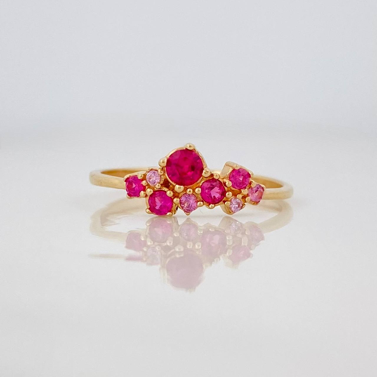 Circles Ring 1.65g / T6 Yellow Gold 18K
