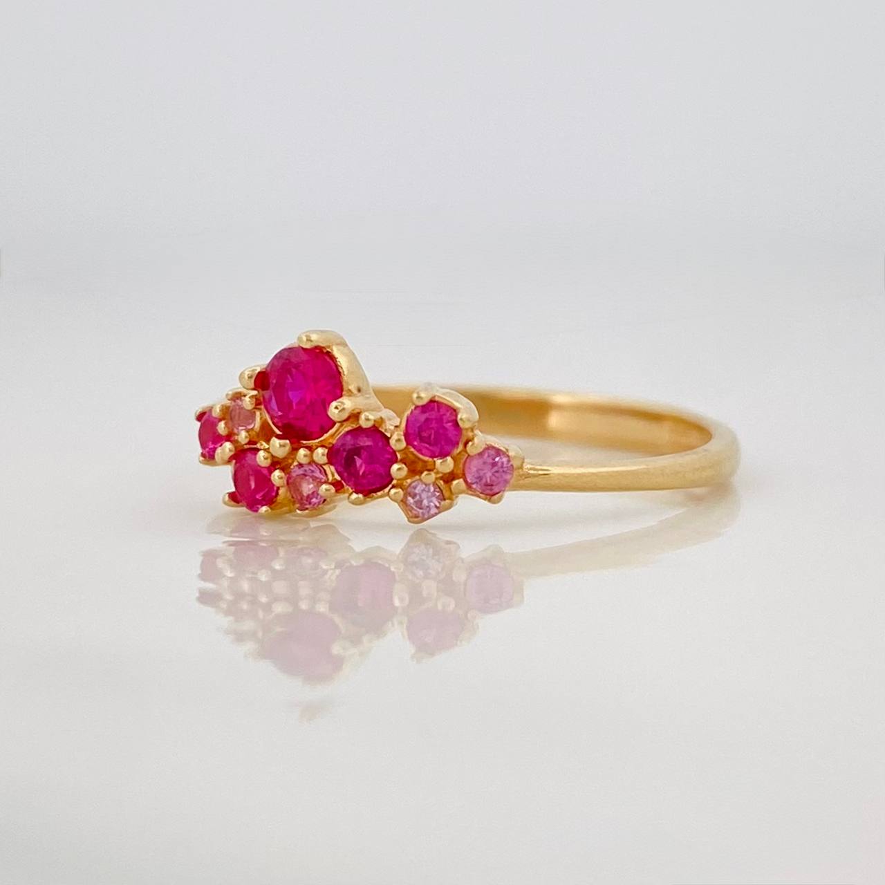 Circles Ring 1.65g / T6 Yellow Gold 18K