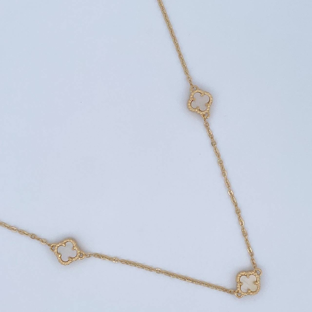 Classic Link Chain Clover 6.25gr / 50cm / Nac.Esp. 18K Gold $