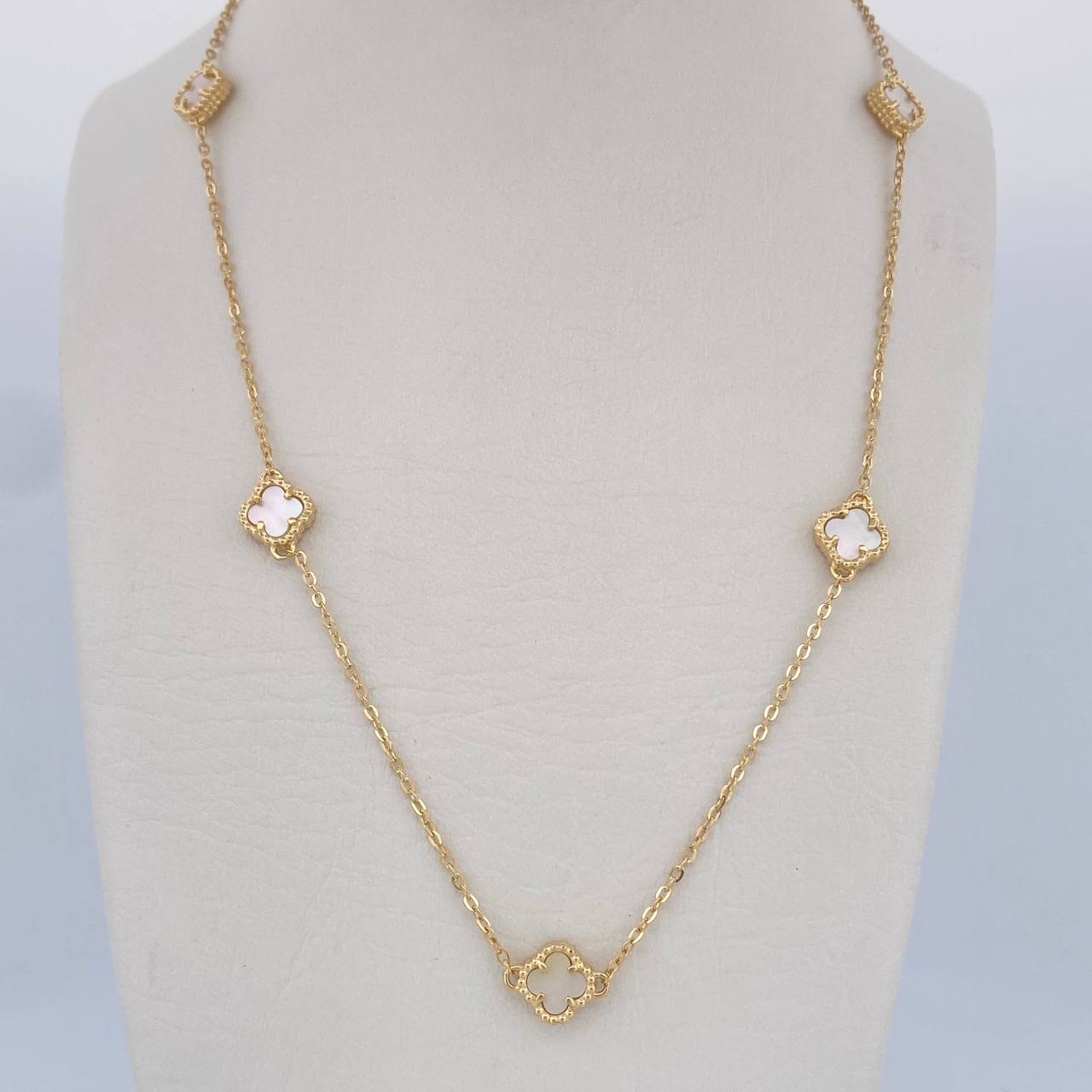 Classic Link Chain Clover 6.15gr / 19.7in / Nac.Esp. 18K Gold $