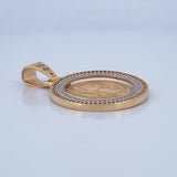 San Benito Pendant 8.35gr / 4cm / 1.6in / 18K Gold $