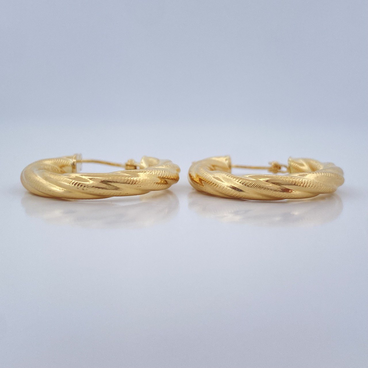 Candongas Anny 2.15gr / 3/4 in / Oro Amarillo 18K &