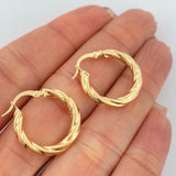 Candongas Anny 2.15gr / 3/4 in / Oro Amarillo 18K &