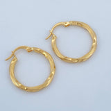 Candongas Mai 1.55gr / 1 in / Oro Amarillo 18K &