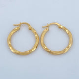 Candongas Mai 1.55gr / 1 in / Oro Amarillo 18K &