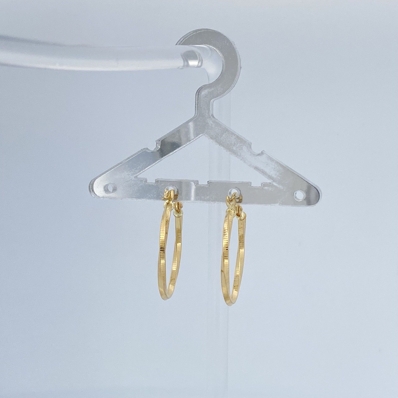 Candongas Deis 1.2gr / 1 in / Oro Amarillo 18K &