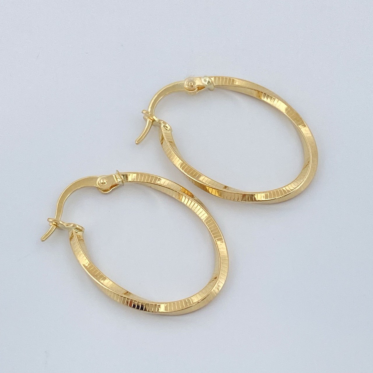 Candongas Deis 1.2gr / 1 in / Oro Amarillo 18K &